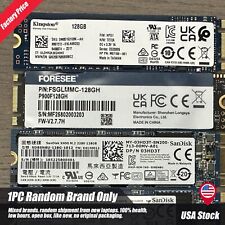 128GB SATA M.2 2280 SSD – Kingston / FORESEE / Phison / Others -Random 1PC, etc.