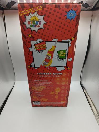 Ryan's World Spielzeug Staubsauger echte Saugkraft Kinder Hausarbeiten Organisieren Motorik - Bild 8 von 9