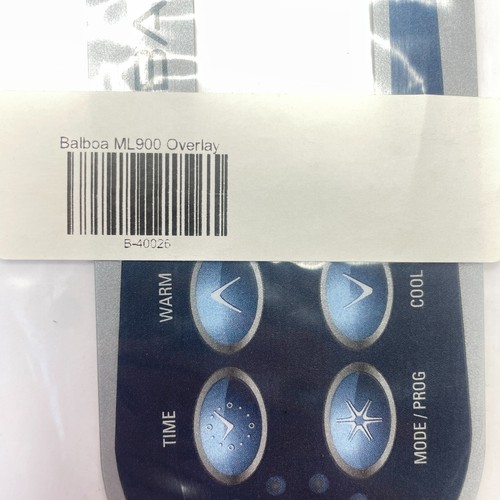 ML900 Balboa Topside Touchpad Overlay Panel Replacement Spa Bath Decal Sticker - Picture 8 of 10