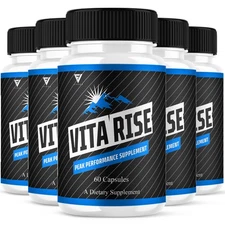 (5 Pack) VitaRise Caps, VitaRise Maximum Performance Supplement (300 Capsules)
