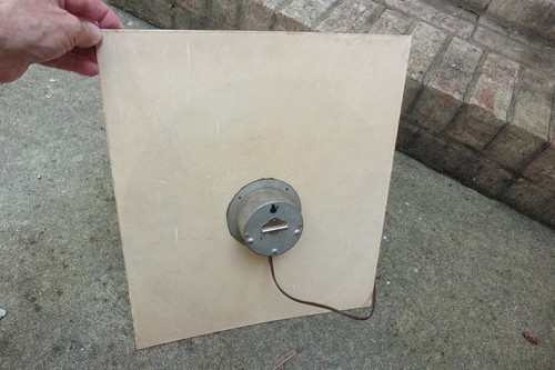 1960s Sylvania Color TV Service Vari Vue Motion Advertising Store Clock Works - Picture 5 of 6