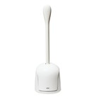 Oxo SoftWorks Compact Toilet Brush and Canister Set, White
