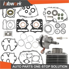 For Honda 400EX ENGINE REBUILD KIT CRANKSHAFT CYLINDER PISTON GASKET 1999-2004