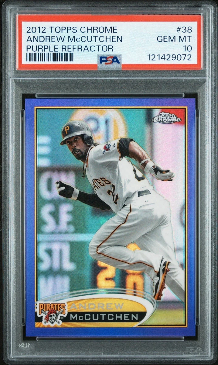 Andrew McCutchen 2012 Season Baseball Sports Trading Cards 