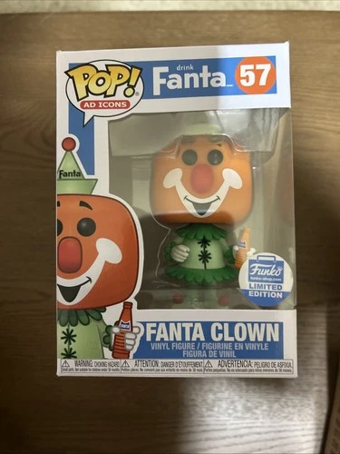 Funko POP! Ad Icons Fanta Clown #57 Funko Exclusive Vinyl Figure