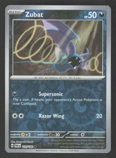 Zubat 110/182 Reverse Holo Pokemon SV04: Paradox Rift