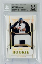 POP2- ‘23 CJ Stroud National Treasures-Rookie Patch Gold Holo/10-GRAIL-TEXANS