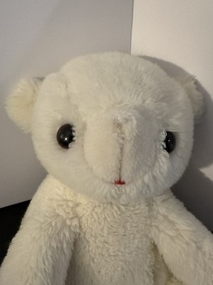 Vintage 1980s GUND Lamb Plush Cream White Stuffed Animal Made in