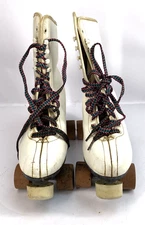 Vintage Chicago 76 Roller Skates Men's Size 9 Plate Size 7 Nice 10.5" Insole