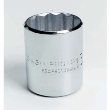 Stanley Proto J5424 1/2" Drive Socket, 3/4", 12 Point