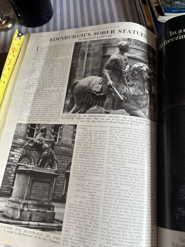 Country Life August 1972 Scotland Number Dunbar Edinburgh Highlands Yester - Picture 17 of 21
