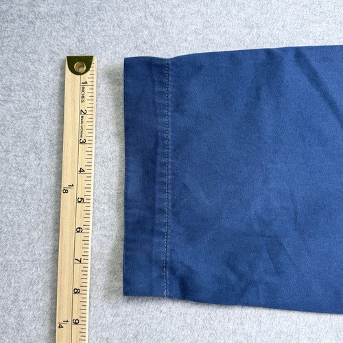 Pantalones chinos Wallace & Barnes Officer’s para hombre 33x32 azul campo algodón nuevos con etiquetas - Imagen 14 de 14