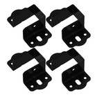 4 Stück Bettgitterbefestigungen Bettgitter-Hardware Bett-Eckstützhalterung