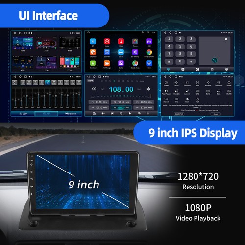 Radio estéreo para automóvil 9" 4+64 GB Carplay GPS Wifi para Volvo XC90 2004-2014 Android 14 - Imagen 7 de 13