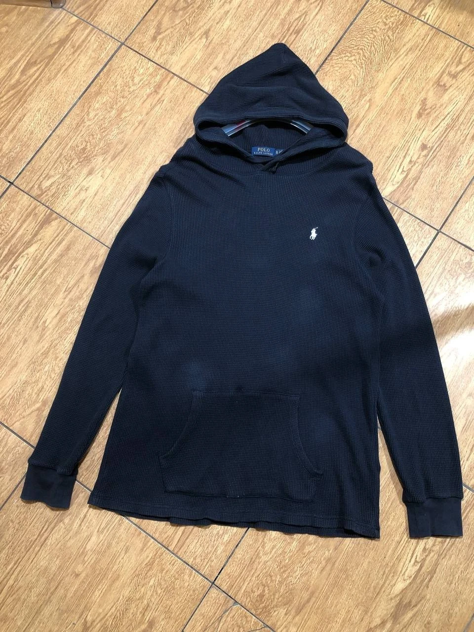 Polo Ralph Lauren Hoodie Mens XLarge Slim Fit Blue Waffle Knit Thermal Cotton
Opens in a new window