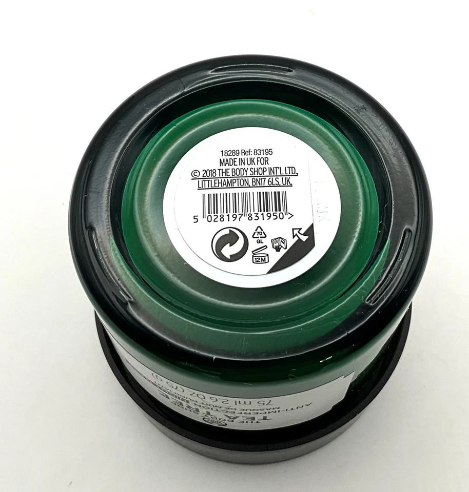 The Body Shop Tea Tree Anti-Imperfection Night Face Mask 75ml Discontinued New - Image 4 of 4