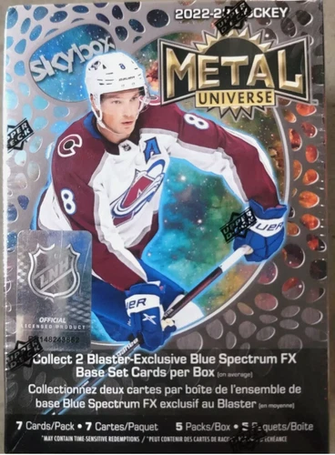 2022-23 UD SKYBOX METAL HOCKEY 10 BOX (1/2 CASE) BREAK~LIVE~ COLORADO AVALANCHE