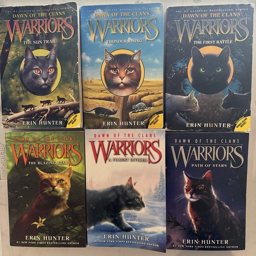 Lot 46 Erin Hunter WARRIORS Cat Clans Serie Buch Sets Specials Extras - Bild 15 von 16