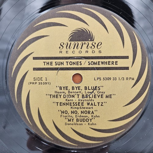 The Suntones – Somewhere; Sunrise Records – LP 5309; EX - Picture 3 of 6