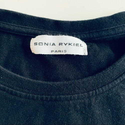 Top Sonia Rykiel nero per bambina Torre Eiffel taglia 12 - Foto 2 di 6