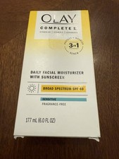 NEW - OLAY Complete + Daily Facial Moisturizer w/Sunscreen SPF 40 - 6.0oz