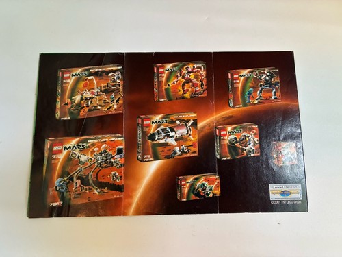 LEGO Life On Mars 7314 Recon Mech RP & 7311 Red Planet Cruiser Complete w manual - Picture 13 of 19