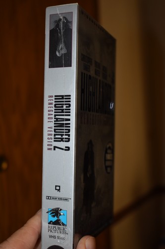 Highlander 2 Renegade Version (Widescreen VHS) NEW SEALED - Picture 2 of 3