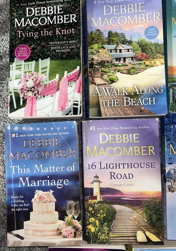 Random Lot of 8 Debbie Macomber Romance UNSORTED Paperback Book MIX - Picture 2 of 4