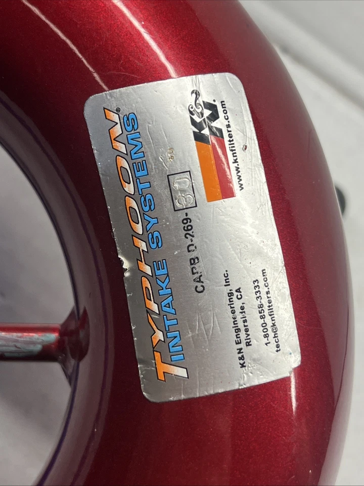 ENTRADA DE AIRE FRÍO K&N - SERIE TYPHOON 69 PARA TOYOTA CELICA GT 1.8L 2000-2004 Foto 2 de 4