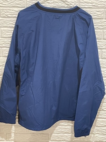 Cortavientos Cabela's Pullover cuello en V manga larga XL regular azul real nailon para hombre - Imagen 2 de 10