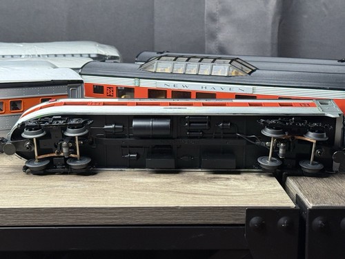 MTH PREMIER 13" NEW HAVEN 8 CAR STREAMLINED PASSENGER SET 20-65269! O SCALE - Picture 22 of 23