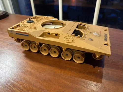 ROUGH Vintage 1985 Hasbro Bradley GIJOE Mauler Tank Not Complete 4 Parts Free SH