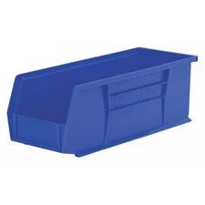 Akro-Mils 30234Blue Hang & Stack Storage Bin, Plastic, Blue, 5 In H, 5 1/2 In