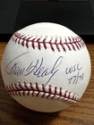 FRAN HEALY SIGNED AUTOGRAPHED OML BASEBALL!  Giants, Yankees, Royals!  WSC 77/78
