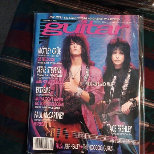 1990 JANUAR GITARRE FÜR DIE PRAKTIZIERENDE MUSIKER ZEITSCHRIFT - Bild 2 von 3