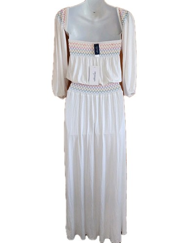 NWT Swimsuits for All Women’s Elle Off the Shoulder Dress Cover Up Size 14-16 - Picture 8 of 15
