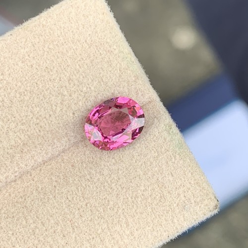 1.55 Cts Natural Pink VS Spinel 8mm Oval Shape Loose Gemstone Sri Lanka - Picture 4 of 10