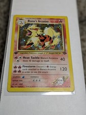 Pokemon, Blaine's Arcanine, 1st Edition Gym Challenge Holo Very Rare Card