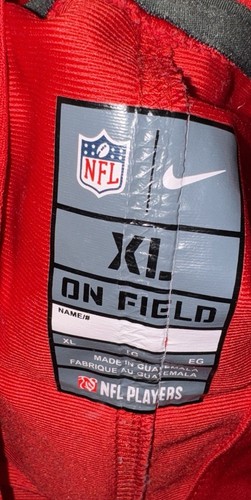 George Kittle San Francisco 49ers Nike On Field Rot Trikot Herren NFL #85 Gr. XL - Bild 4 von 7