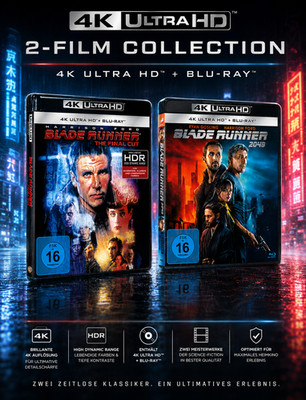Blade Runner - Final Cut + Blade Runner 2049 /4K Ultra HD + Blu-ray # UHD+BD-NEU