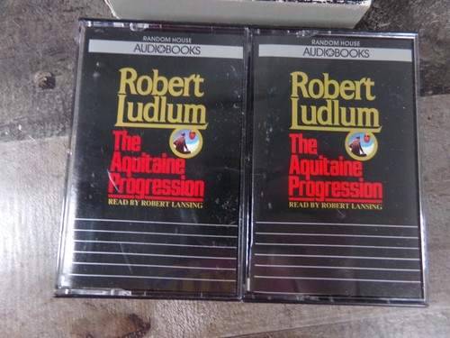 The Aquitaine Progression von Robert Ludlum Tonband Kassette Buch auf Band 1984 - Bild 4 von 10
