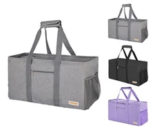 Extra Large Utility Tote Waterproof Beach & Picnic Bag Foldable & Reusable St...