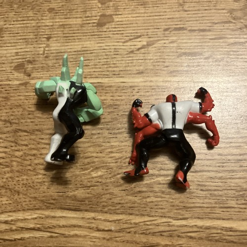Cartoon Network, Ben 10 Mini Four Arms and Diamondhead PVC Figuren - Bild 2 von 2