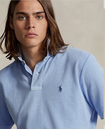 Polo Ralph Lauren Classic Fit Garment-Dyed Mesh Polo Shirt Mens Large $198 NWT - Picture 5 of 6