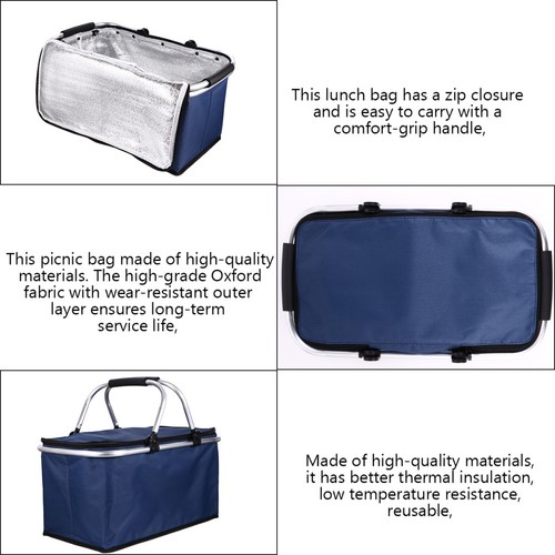 1 Stück Outdoor Inkubator Lebensmittel Konservierungsbox Thermo Picknickkorb Aufbewahrungsbox - Bild 2 von 12