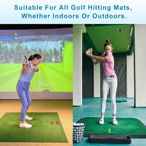 5 Pcs 2.4" Rubber Golf Tees Tall Practice Training Driving Range White - Imagen 6 de 6