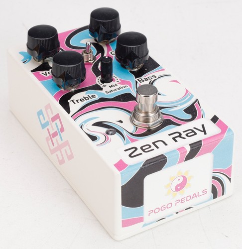 Pogo Pedals Zen Ray Overdrive Guitar Effect Pedal in Original Box - Imagen 6 de 6