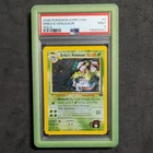 2000 POKEMON GYM CHALLENGE HOLO #4 ERIKA'S VENUSAUR PSA 9 WITH GUARD