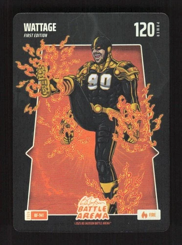Wattage TJ Watt 2026 Bo Jackson Battle Arena Griffey Battle Foil #BF-141