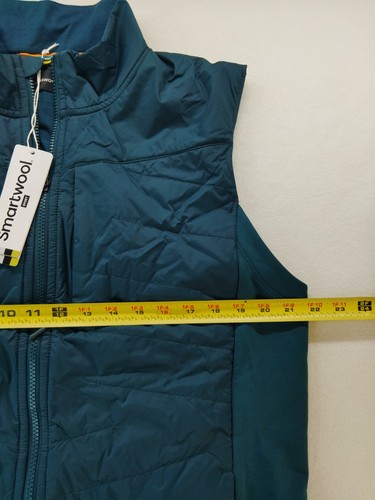 Smartwool Mens Smartloft Vest Large Twilight Blue NWT Outdoor Active Wicking - Picture 11 of 11